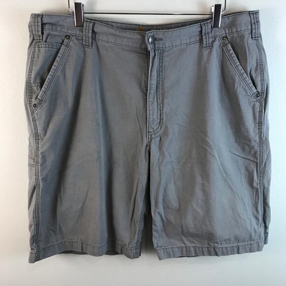 Carhartt Gray Relaxed Fit Shorts Size 40 - Picture 1 of 12